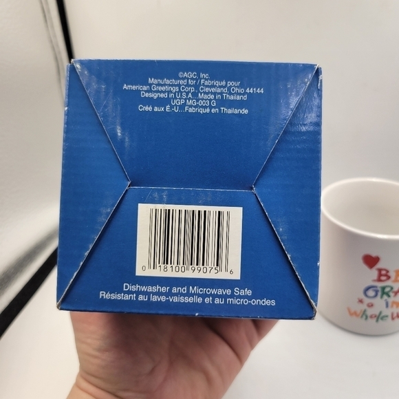 New in Box Vintage American Greetings Best Grandpa Coffee Mug - Picture 6 of 6